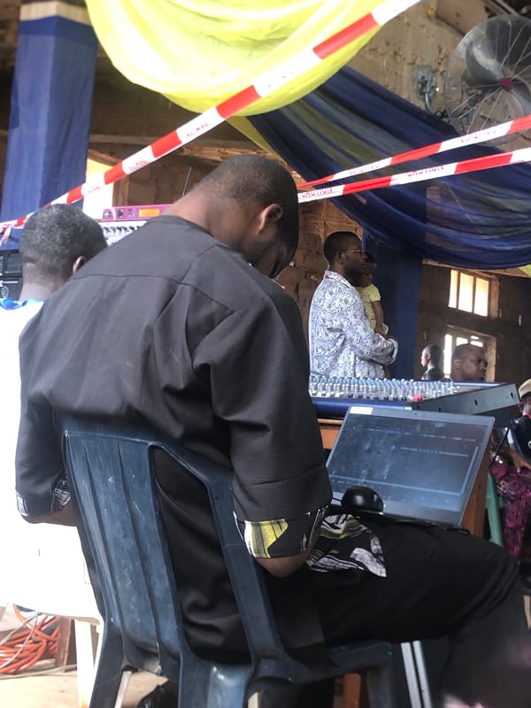 Musical event with drummer, sound tech draws crowd in Obosi