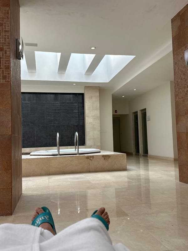 Witness documents modern spa facility interiors in Tlaxcalancingo
