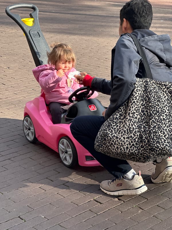Casual afternoon moments documented across Amsterdam neighborhoods