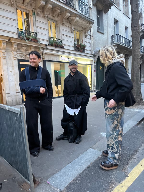 Ordinary Paris street life documented over winter afternoon