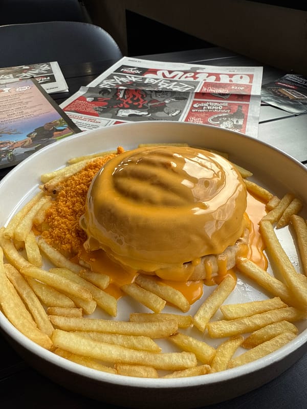 Diners document BBQ meal and car ride in Krasnoyarsk