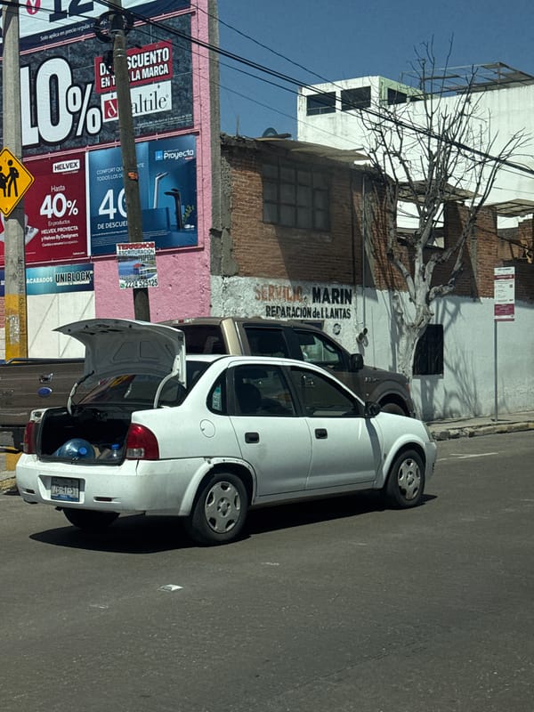 Woman observed in parked car on Puebla street
