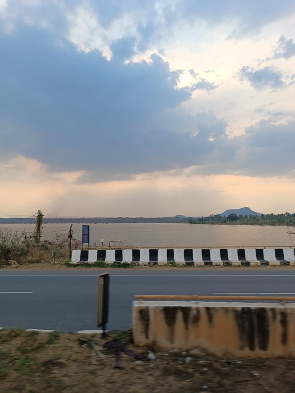 Rural road documented near Mudugurki, India
