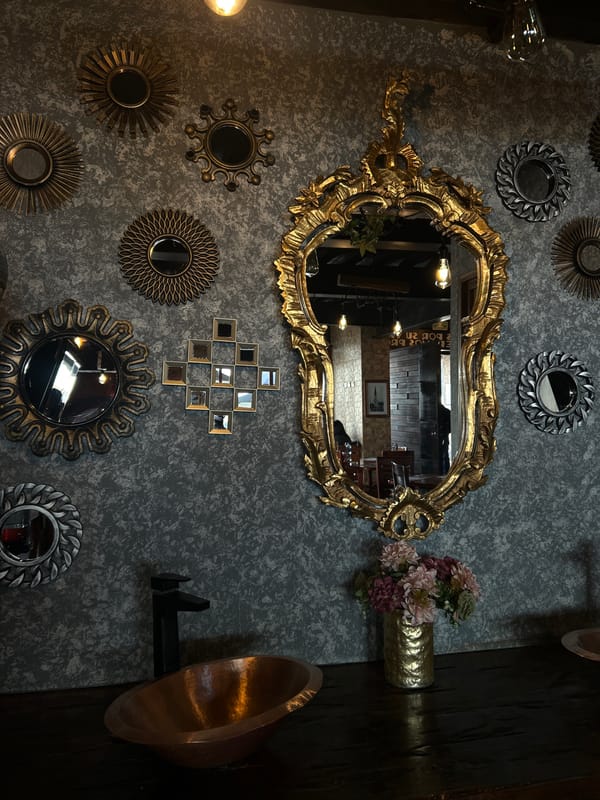 Traditional Mexican lunch documented at local restaurant in Tlaxcalancingo