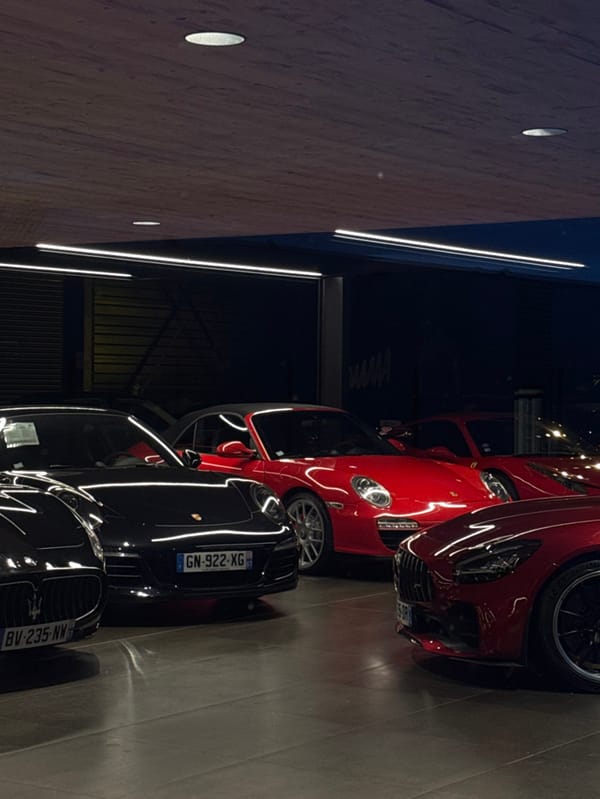 Luxury car showroom observed in Souffelweyersheim, France