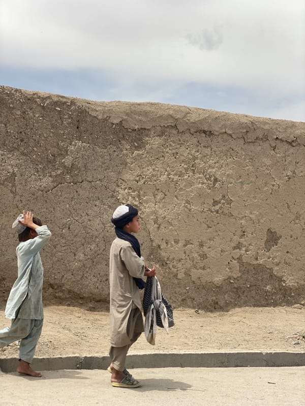 Morning life captured across Afghanistan's Kandahar Province villages
