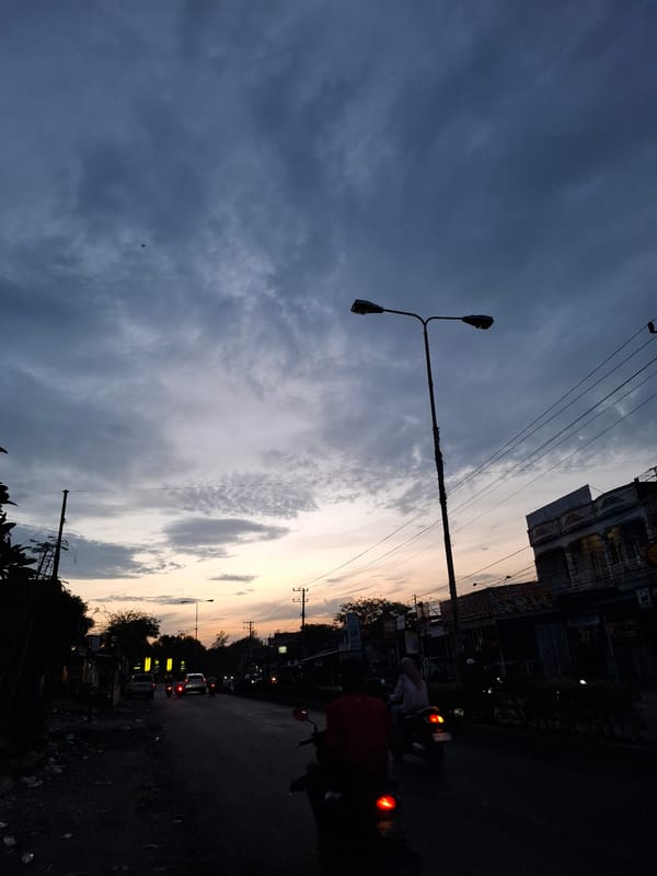 Street scenes and flowers documented in Lhokseumawe, Indonesia