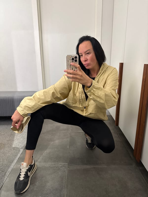 Rainy day shopping trip in Chaikovsky with selfies