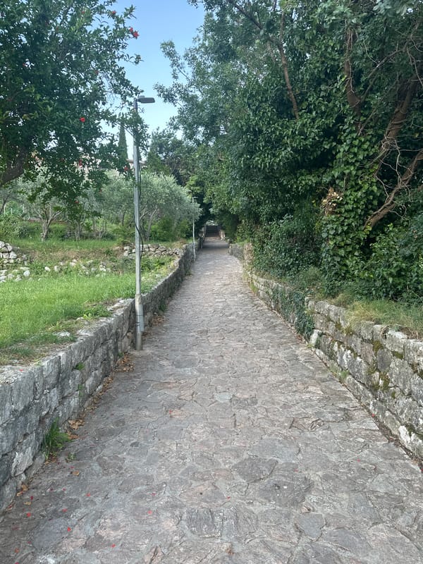 Montenegro locations documented across Budva and Podostrog regions
