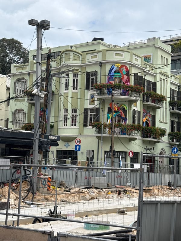 Morning street life documented across Tel Aviv neighborhoods