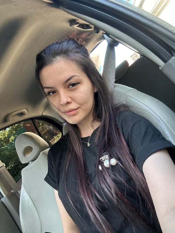 Car selfie series from the passenger seat, Sliven, Bulgaria