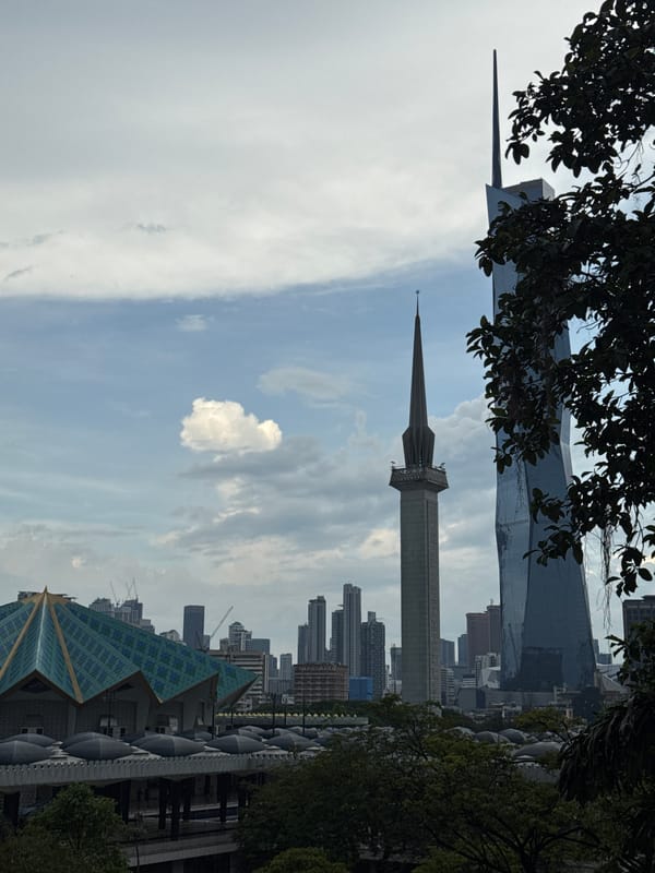 Morning visit to Islamic Arts Museum Malaysia documented