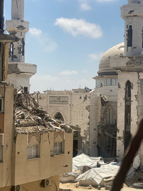 War damage documented across Khan Yunis displacement camps