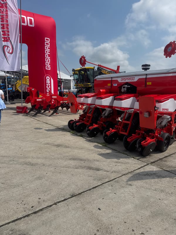 Agricultural machinery exhibition held in Stara Zagora, Bulgaria