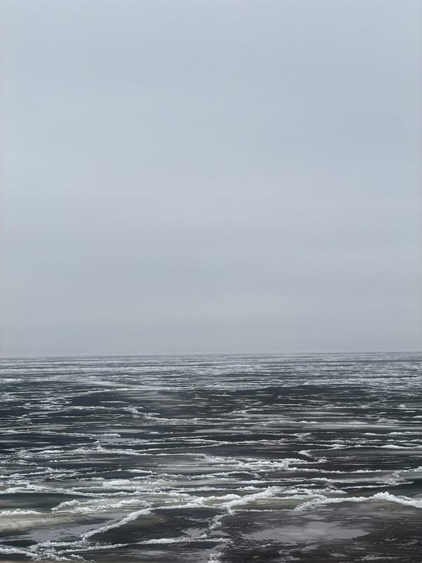 Morning documentation of industrial waterfront scenes in Chaikovsky, Russia