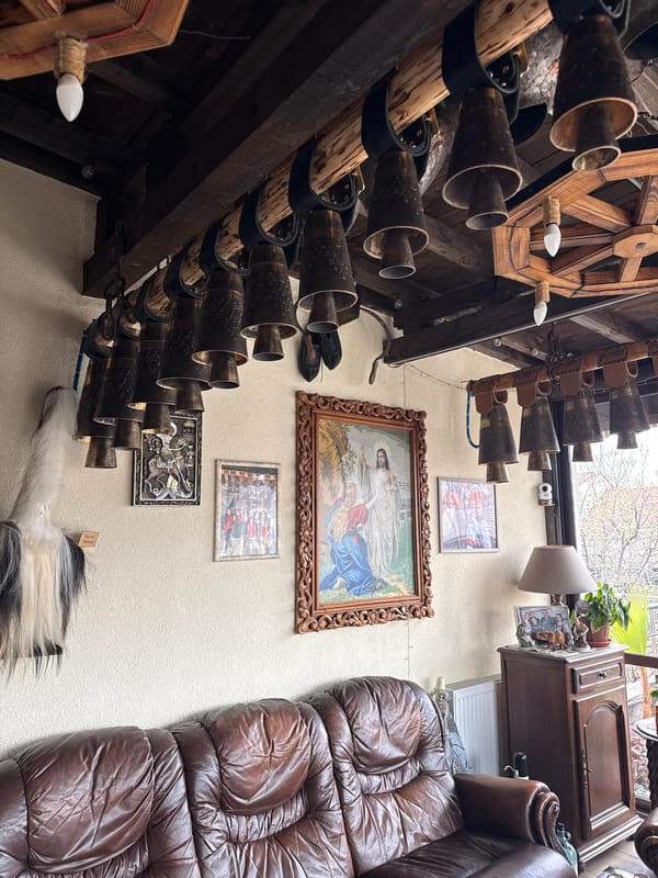 Rustic home interior documented in Razlog, Bulgaria