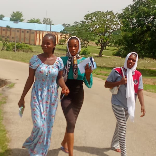 Women observed in streets and classrooms in Akwanga, Nigeria