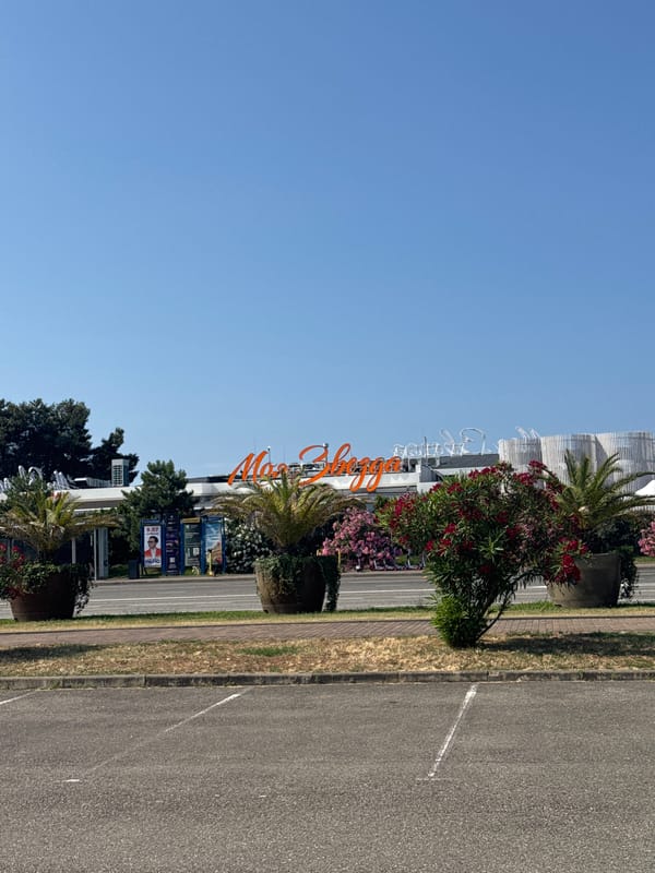 Quiet morning scenes around Fisht Stadium in Sirius, Russia