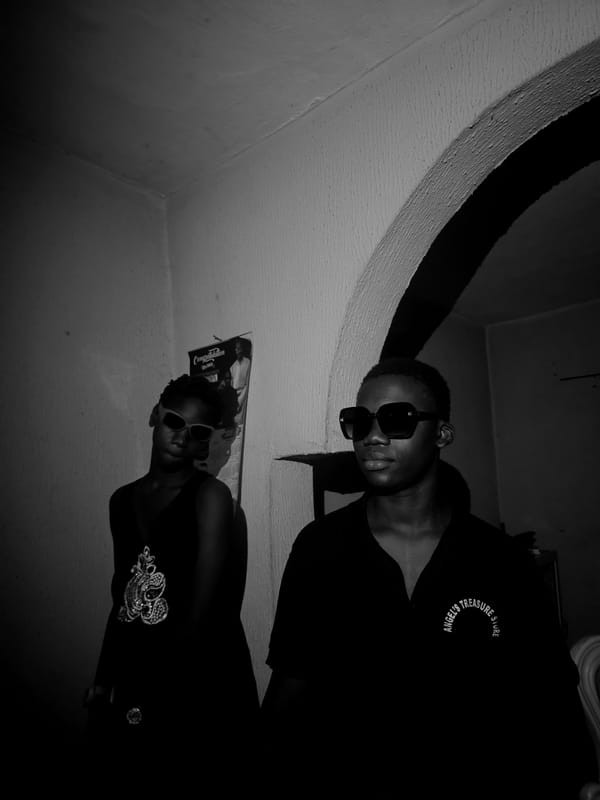 Black and white photos captured in Asaba, Nigeria