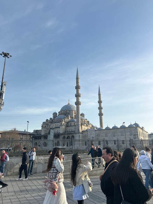 Afternoon scenes captured across central Istanbul's historic waterfront district