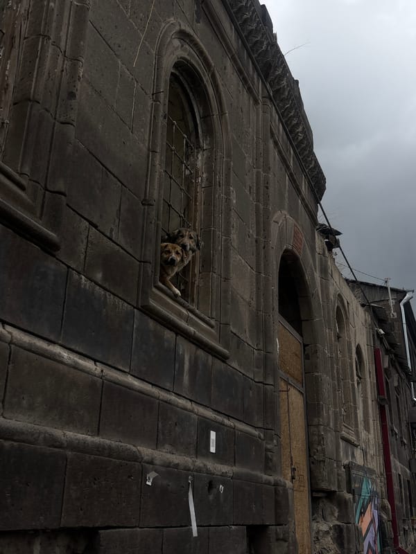 Ordinary moments captured in Gyumri: architecture and currency