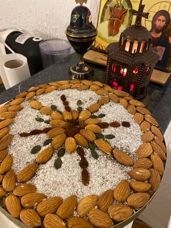 Traditional dessert preparation documented in Sutomore, Montenegro