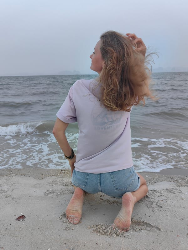 Sunset beach leisure activities captured at Bai Chay Ward Vietnam