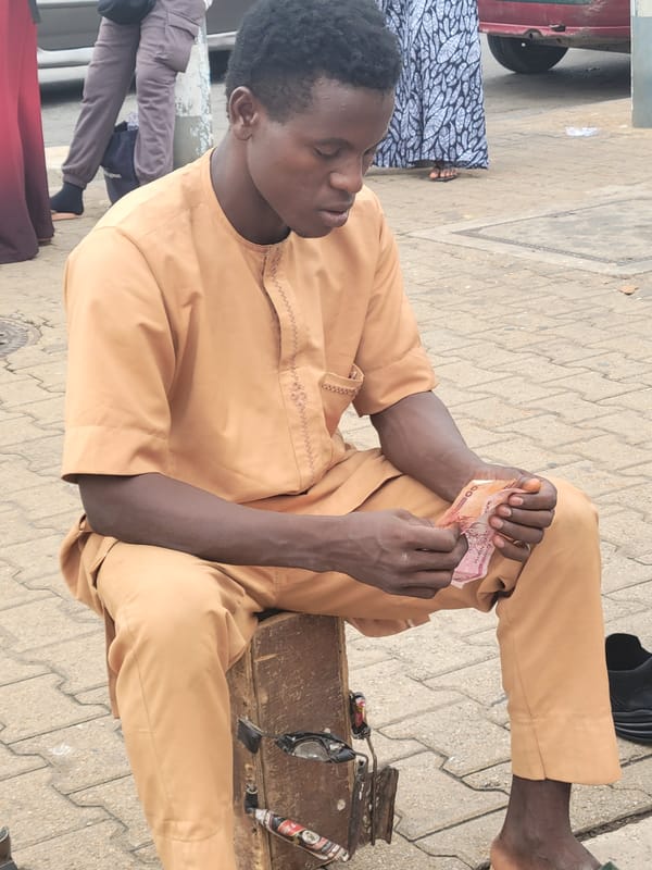 Monday morning street life unfolds across Abuja, Nigeria