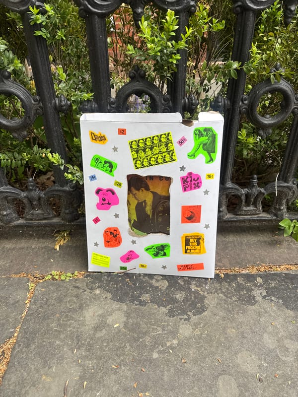 New York witness captures everyday moments: stickers, pastries, hashtags