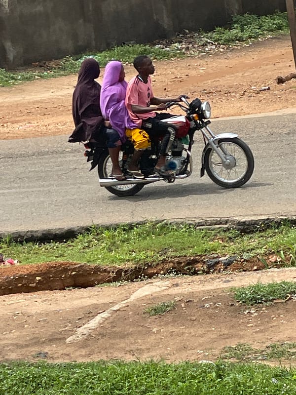 Ordinary street life documented in Mararaba, Nigeria