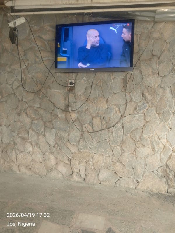 Sony TV displays Man City-Arsenal match in Jos, Nigeria
