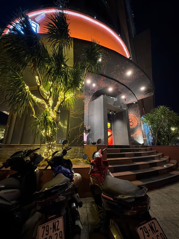 Nha Trang waterfront promenade alive on a summer night