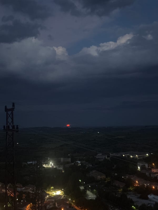 Day-to-night documentation of Ivaylovgrad, Bulgaria captured by single witness