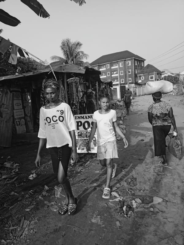 Daily life captured in Onitsha Nigeria street markets