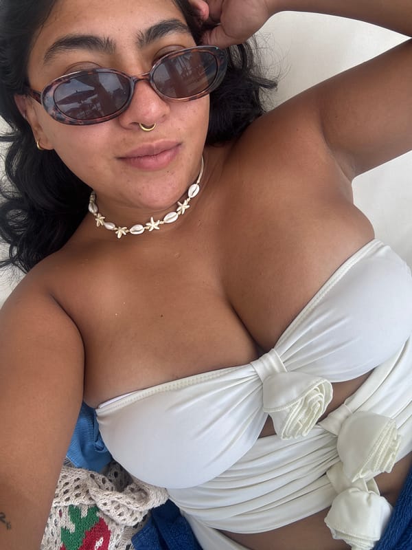 Beach relaxation scene captured at Playa del Carmen resort