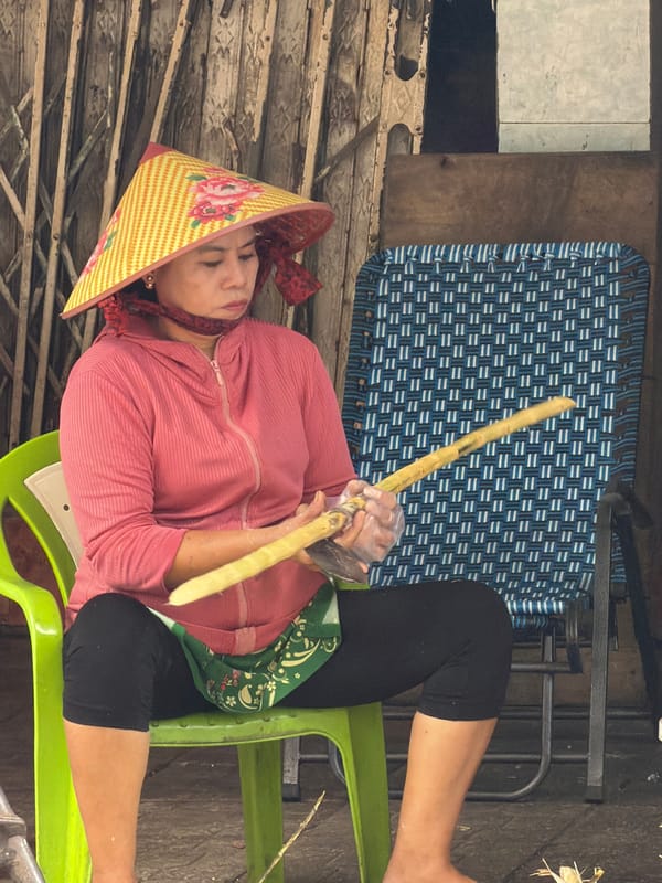 Nha Trang street market in full morning swing