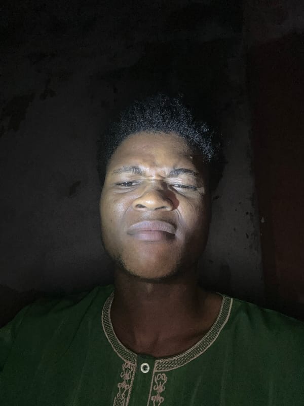 Candid portrait series shot in Ihiagwa, Nigeria, one evening