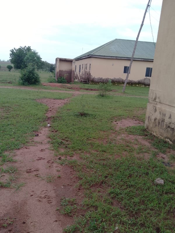 Morning walk through Jauro Yinu school compound and construction sites