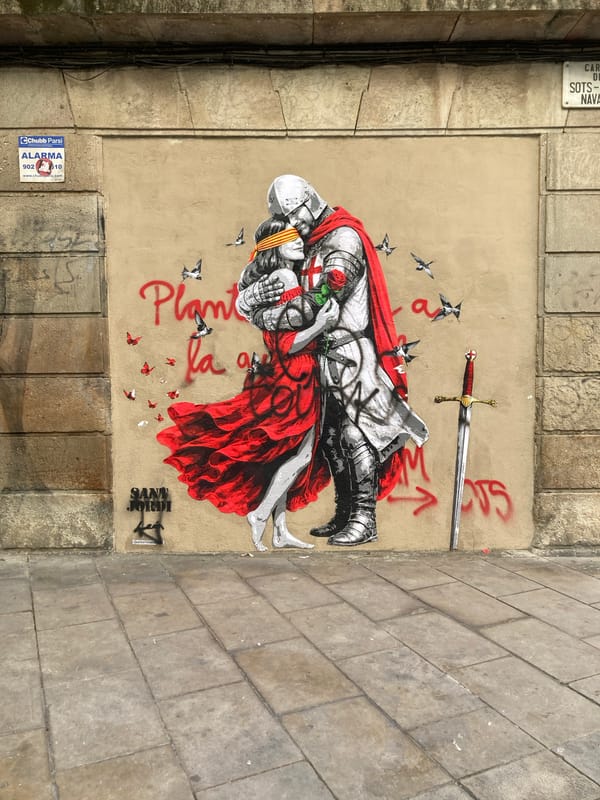 Barcelona street art and graffiti documented across multiple locations