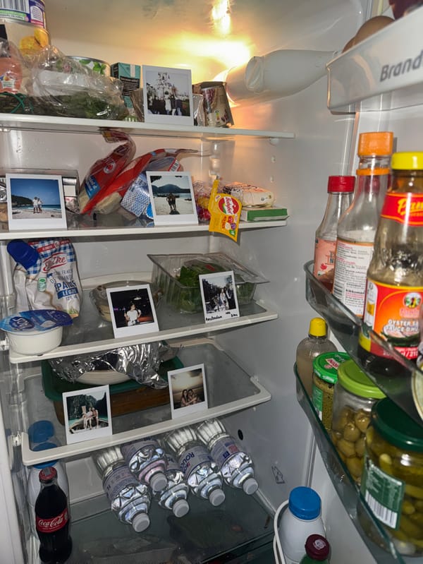 Refrigerator contents documented in Wattrelos, France