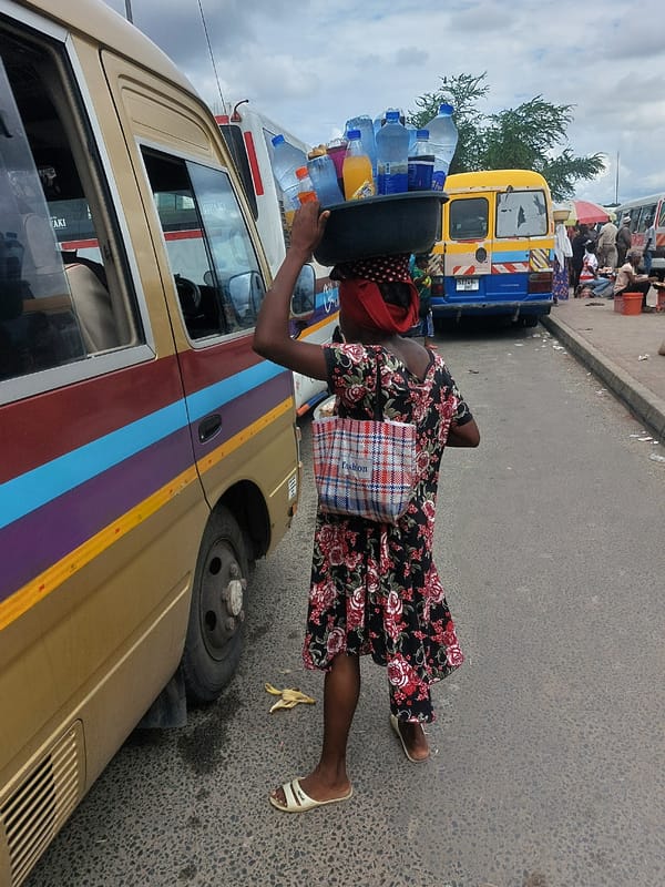 Daily street commerce and vendors documented across Dar es-Salaam