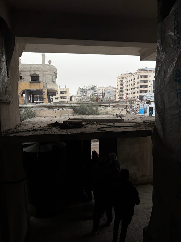 Witnesses document damaged buildings across Gaza City
