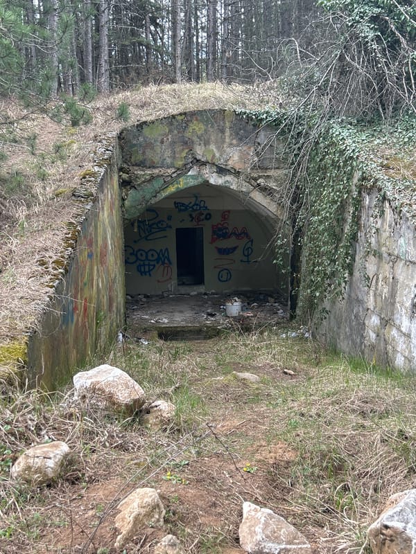 Abandoned structures and wildlife documented near Razlog, Bulgaria