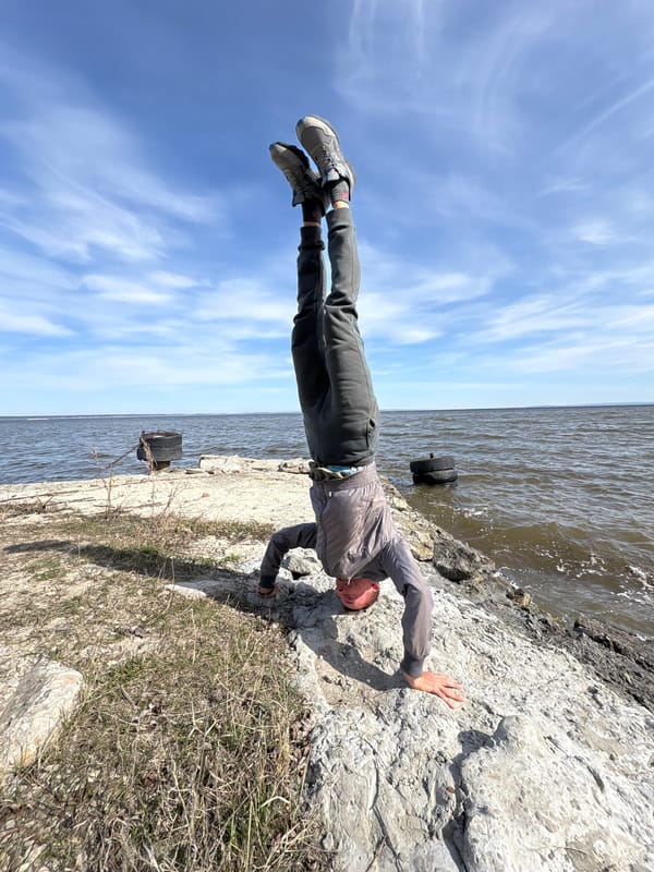 Couple enjoys sunny riverside workout session in Ulyanovsk