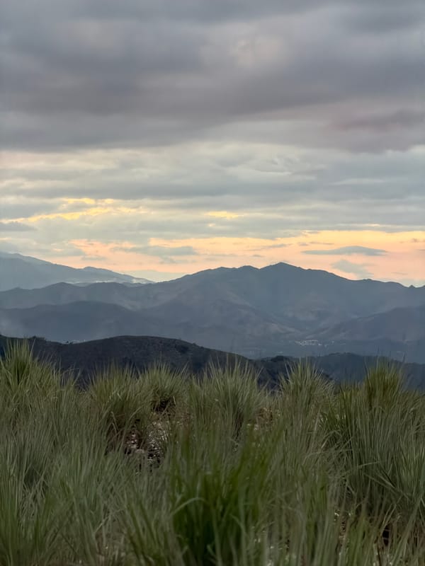 Mountain landscape documentation captured near El Cambur, Venezuela