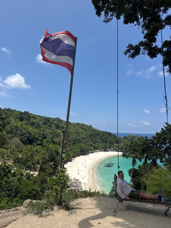 Morning scenes captured at Patong Beach and nearby pathways