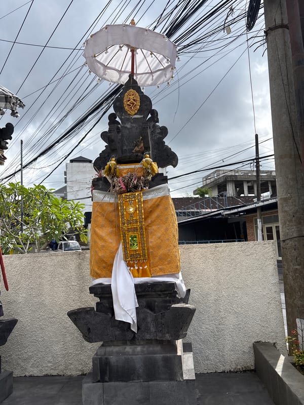 Daily life moments documented in Kuta Selatan commercial area