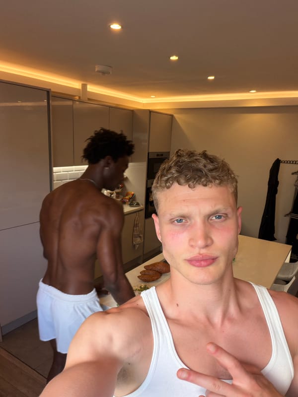 London resident shares casual evening routine in social media posts