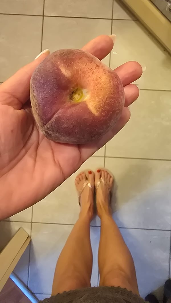 Person displays variety of fresh fruits in close-up photos