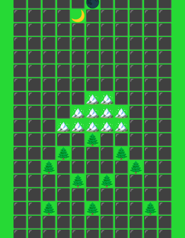 Mobile tile-matching game in progress, Khust, Ukraine